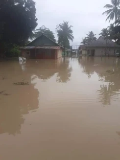 Sungai Pohu Meluap Tujuh Desa Terendam Banjir di Kabupaten Gorontalo